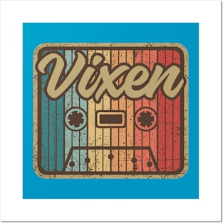 Vixen Vintage Cassette Posters and Art